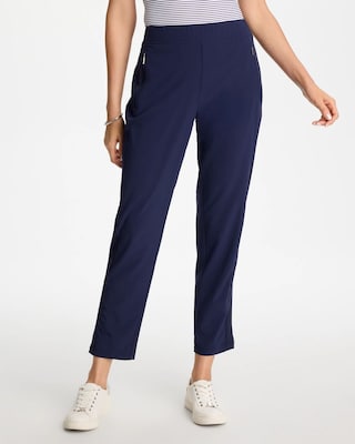 Zenergy® UPF Rib Mix Ankle Pants | Chico's